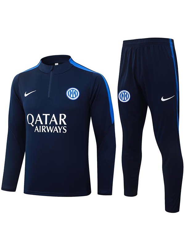 Inter milan tracksuit mens navy training kit 2026-2027